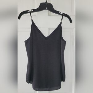 New Express Downtown VNeck Lined Cami Black XS